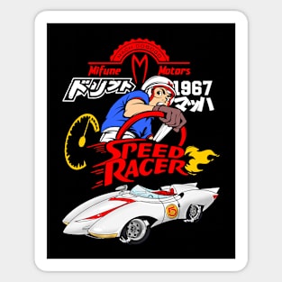 speed racer Sticker